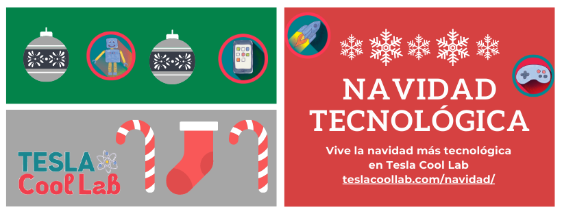 navidad en tesla cool lab